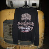 Gothic Hung Punk Hoodie Splicing Hoodie Casual Commuter Top HZ1208